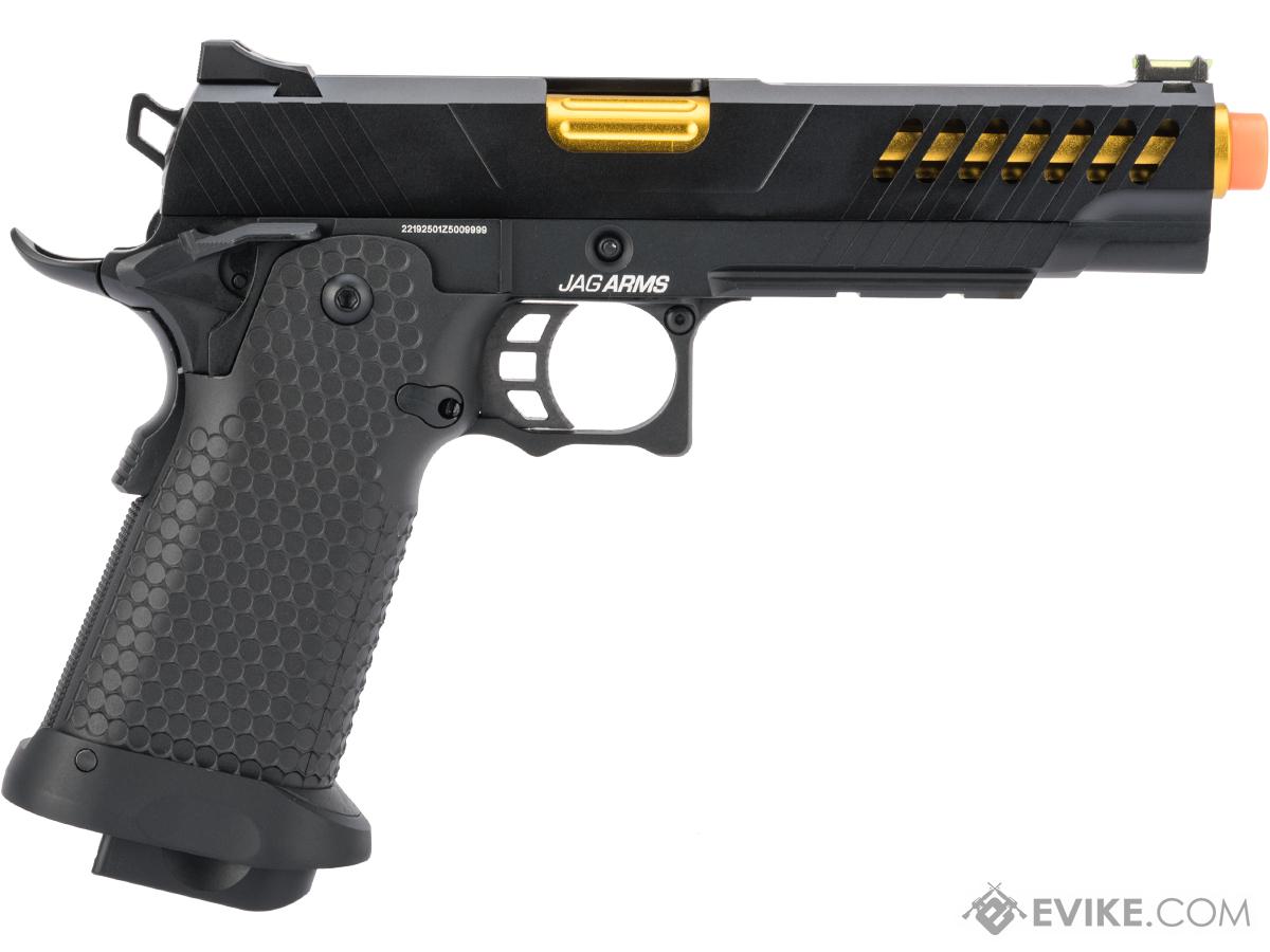 JAG Arms GMX 2.0 Gas Blowback Airsoft Pistols (Color: Black / Gold ...