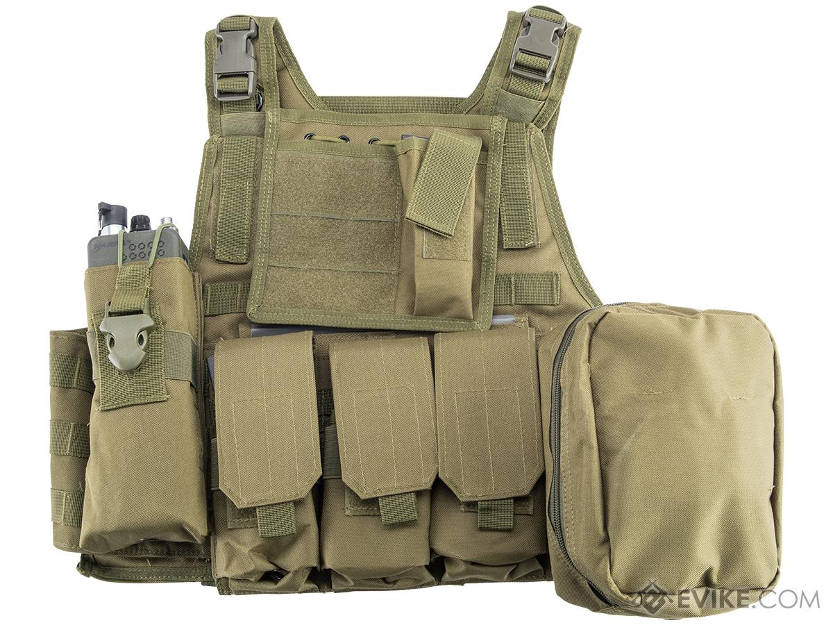 Defcon Commando Chest Rig (Color: OD Green), Tactical Gear/Apparel ...