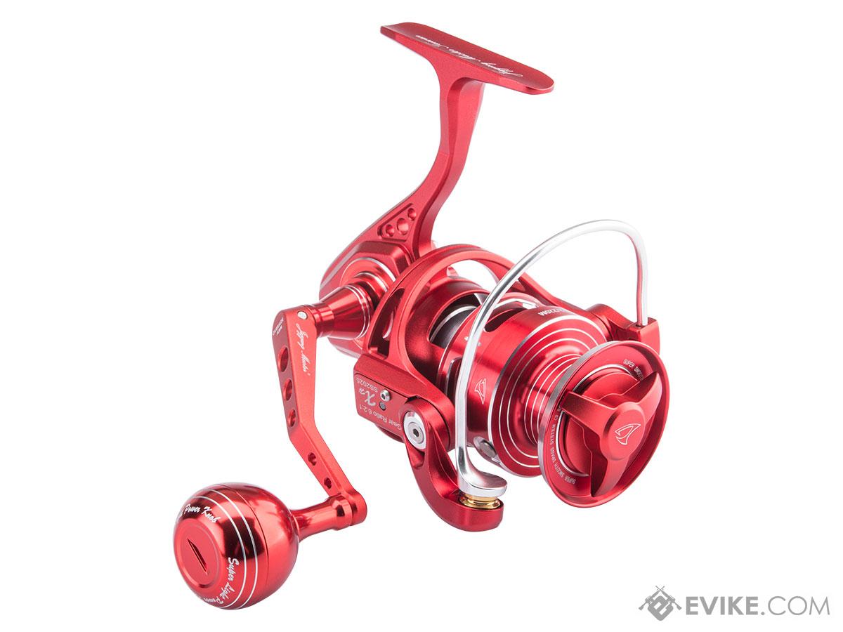 Jigging Master Super Star Spinning Reel (Color: Red - Silver / 3000XH),  MORE, Fishing, Reels -  Airsoft Superstore
