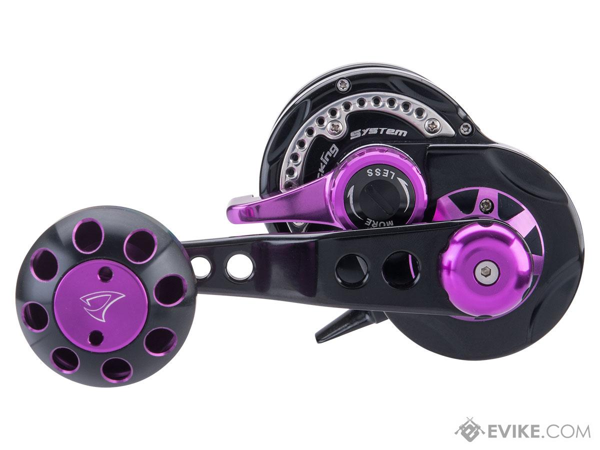 Jigging Master Monster Game High Speed Fishing Reel (Color: Black-Purple /  PE2 / Right Hand), MORE, Fishing, Reels -  Airsoft Superstore