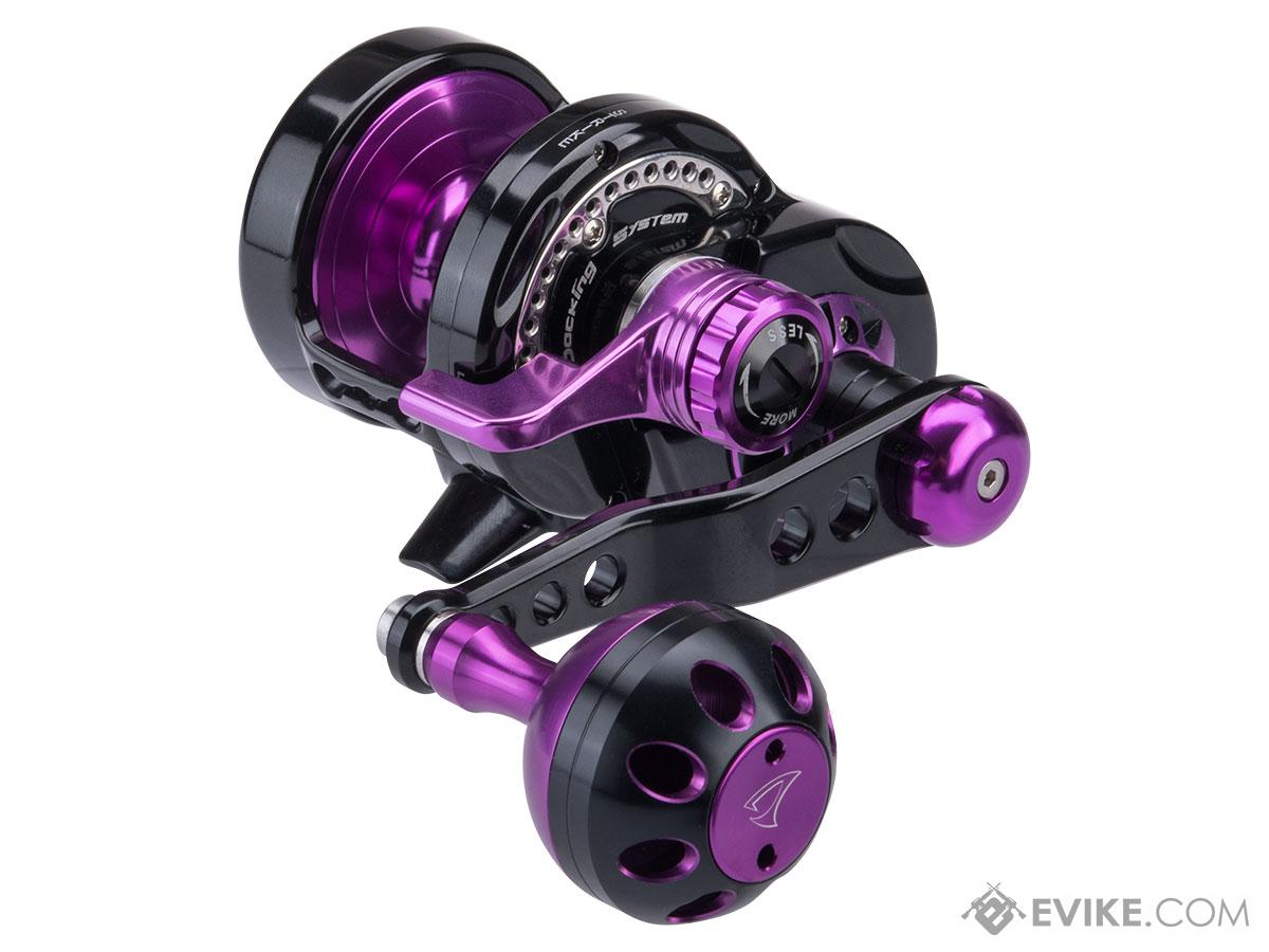 Jigging Master Monster Game High Speed Fishing Reel (Color: Black-Purple /  PE2 / Right Hand), MORE, Fishing, Reels -  Airsoft Superstore