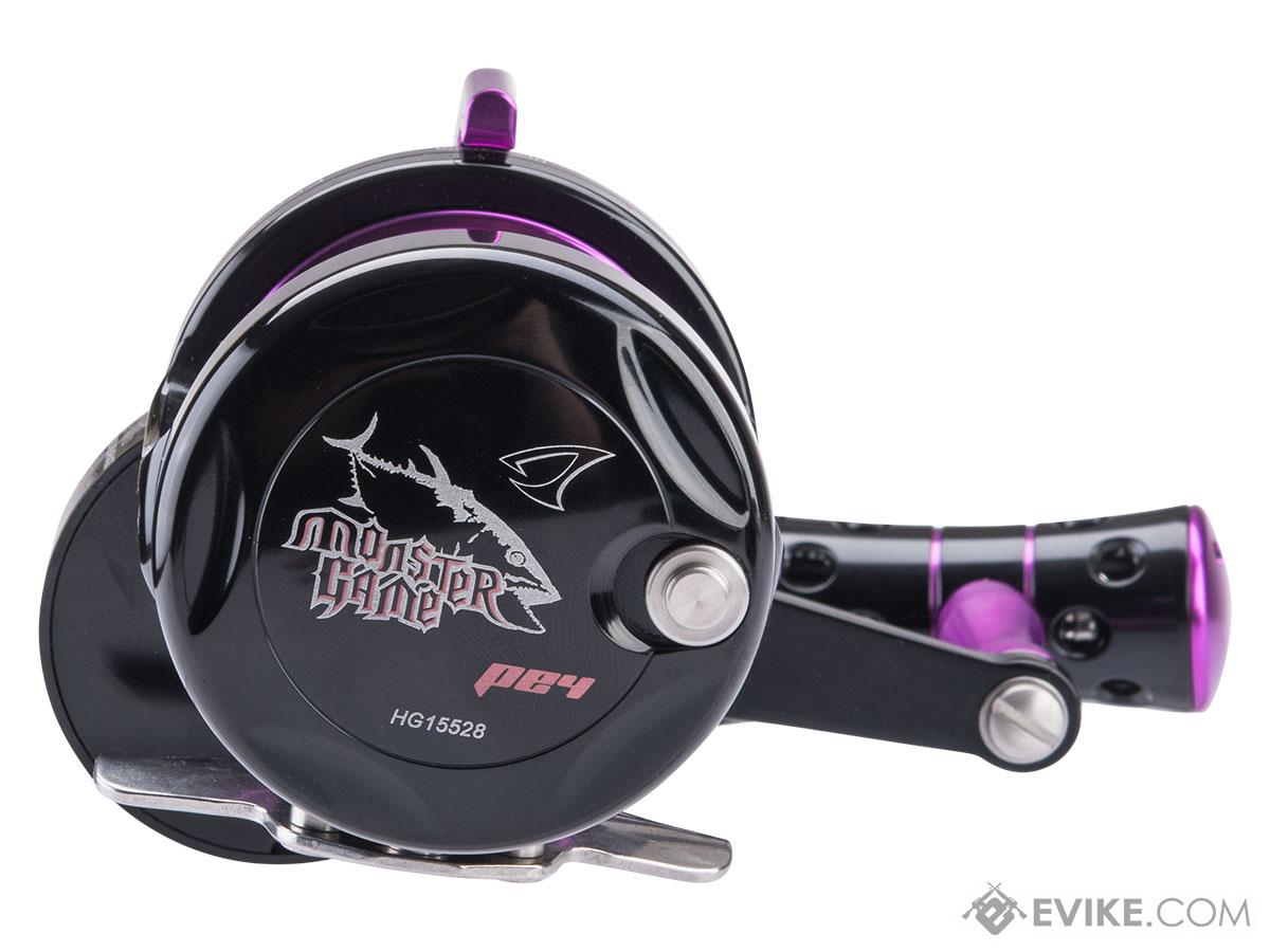 Jigging Master Monster Game High Speed Fishing Reel (Color: Black-Purple /  PE4 / Right Hand), MORE, Fishing, Reels -  Airsoft Superstore