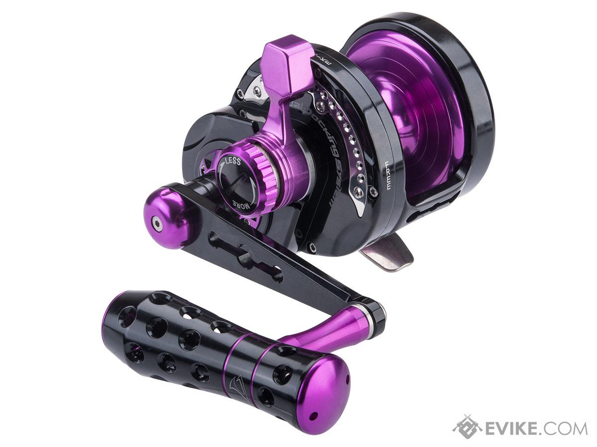 Jigging Master Monster Game High Speed Fishing Reel (Color: Black-Purple /  PE5 / Left Hand), MORE, Fishing, Reels -  Airsoft Superstore