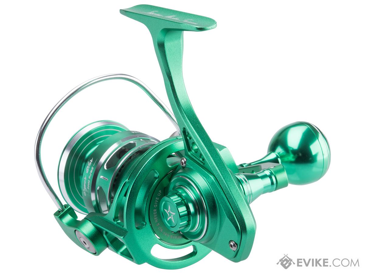 Jigging Master Super Star Spinning Reel (Color: Green - Silver