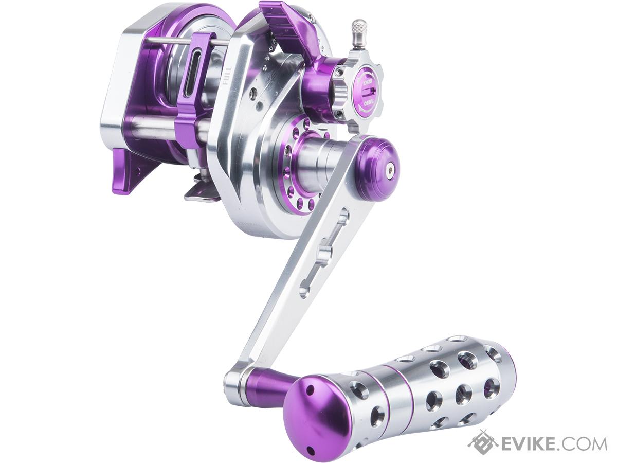 Jigging Master VIP Limited Edition Wiki Violent Slow Lever Wind Fishing  Reel w/ Automatic Line Guide (Model: 1500XH / Left Hand / Titanium-Purple),  MORE, Fishing, Reels -  Airsoft Superstore
