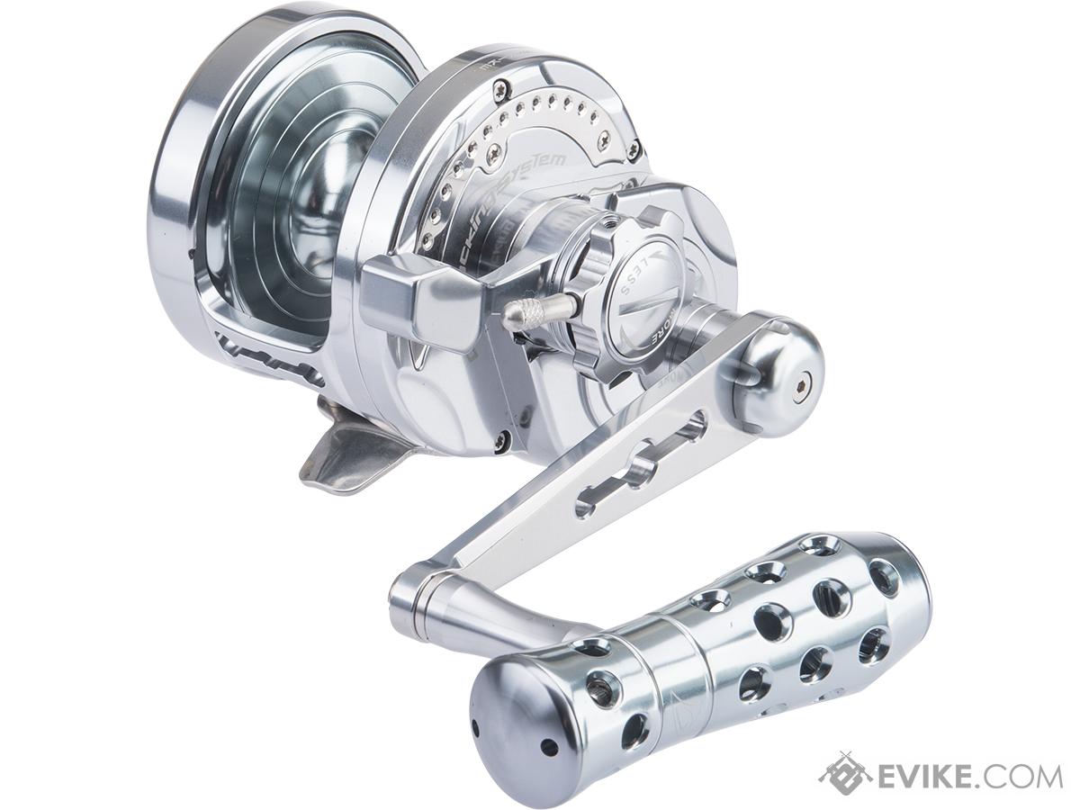 Jigging Master Power Spell Fishing Reel - Red / Silver (Size: PE2