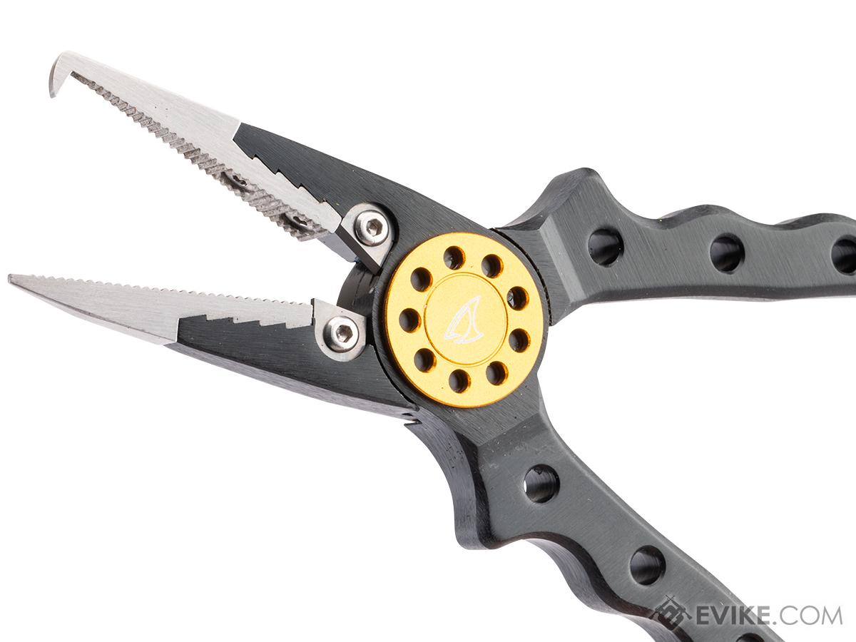 Jigging Master 2023 Series Professional Fishing Pliers (Color: Black-Gold)