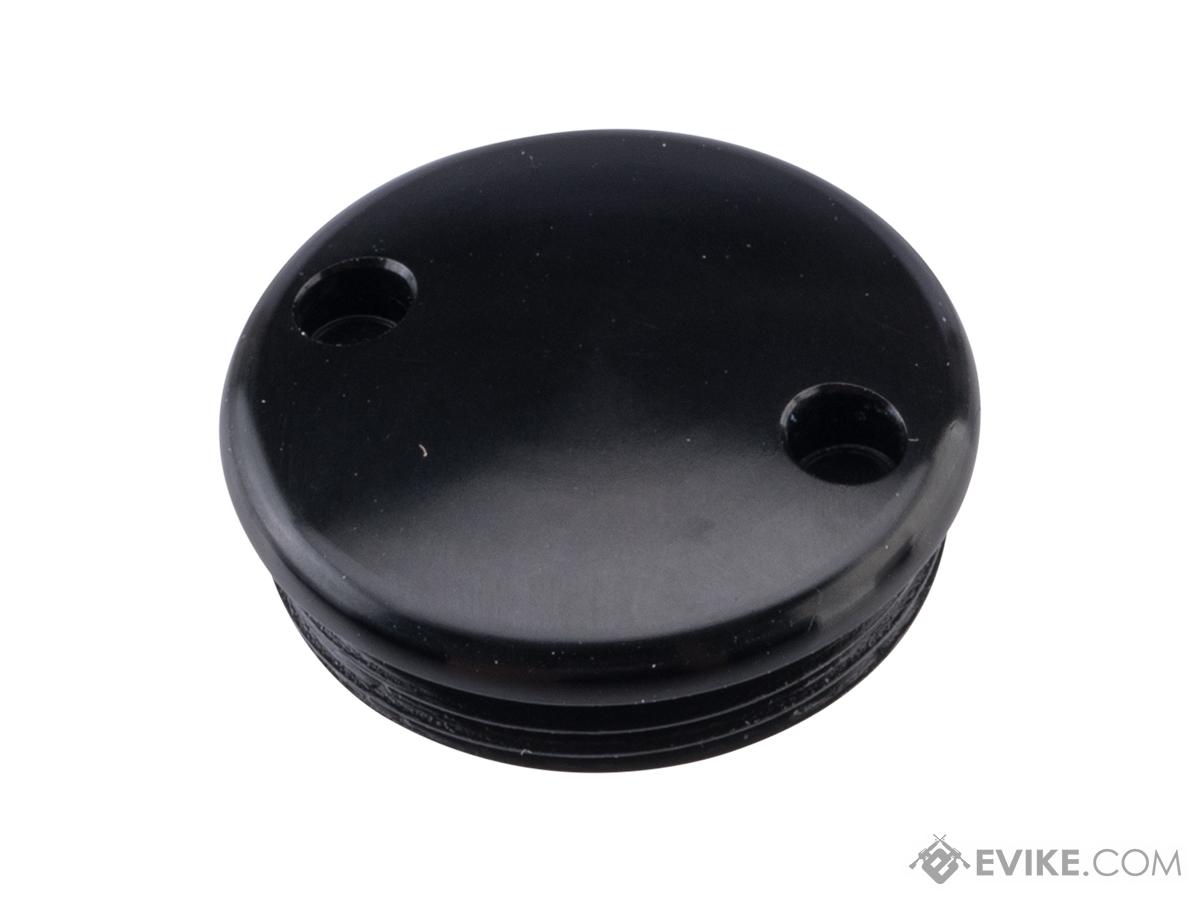 Jigging Master Reel Replacement External Parts (Model: Black Bottom End Cap for T-Bar Handle Knob / Part #84)