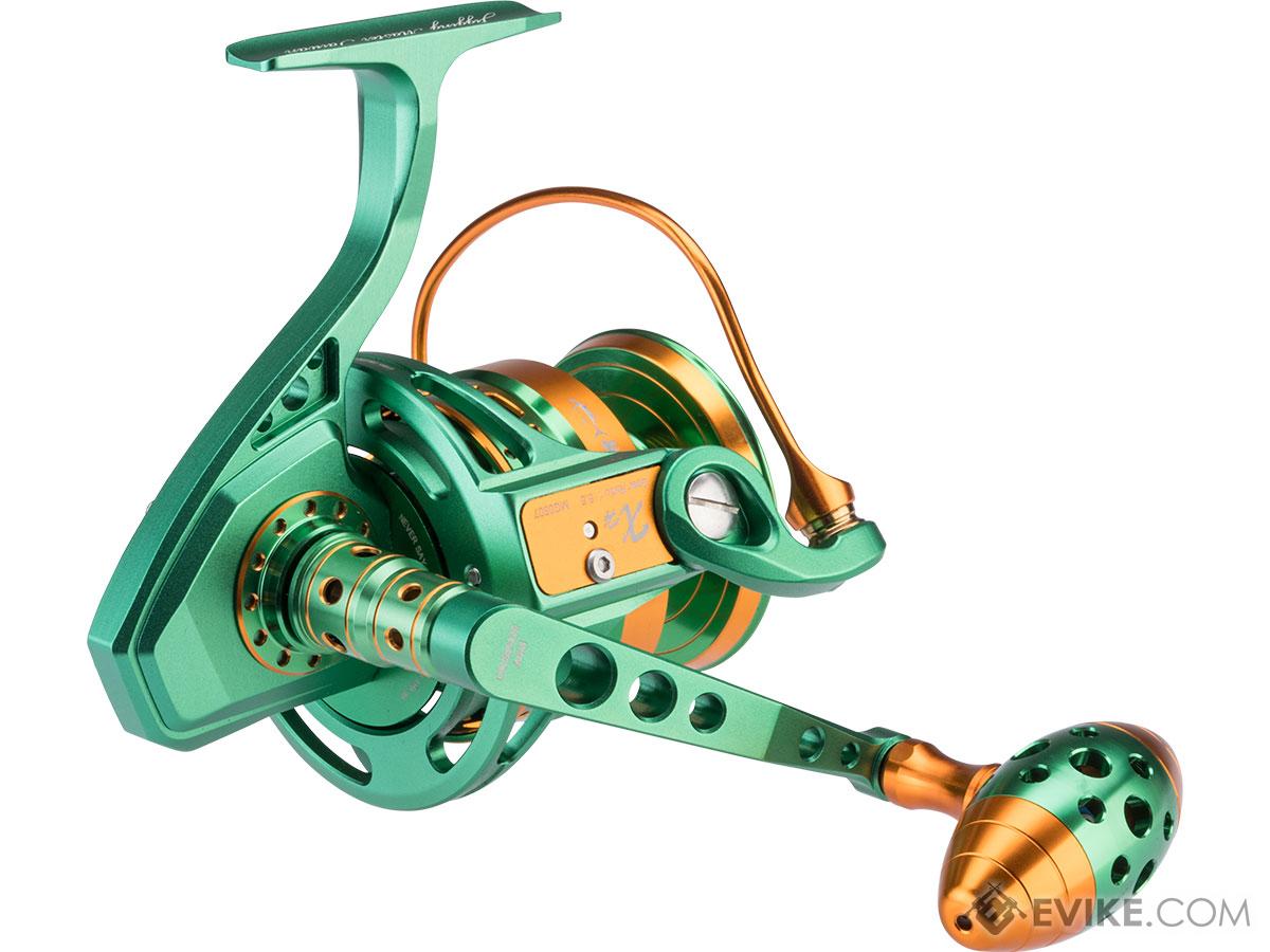 Jigging Master Monster Game Spinning Fishing Reel (Model: 5000H / Yellow  Fin Special Green & Gold), MORE, Fishing, Reels -  Airsoft  Superstore