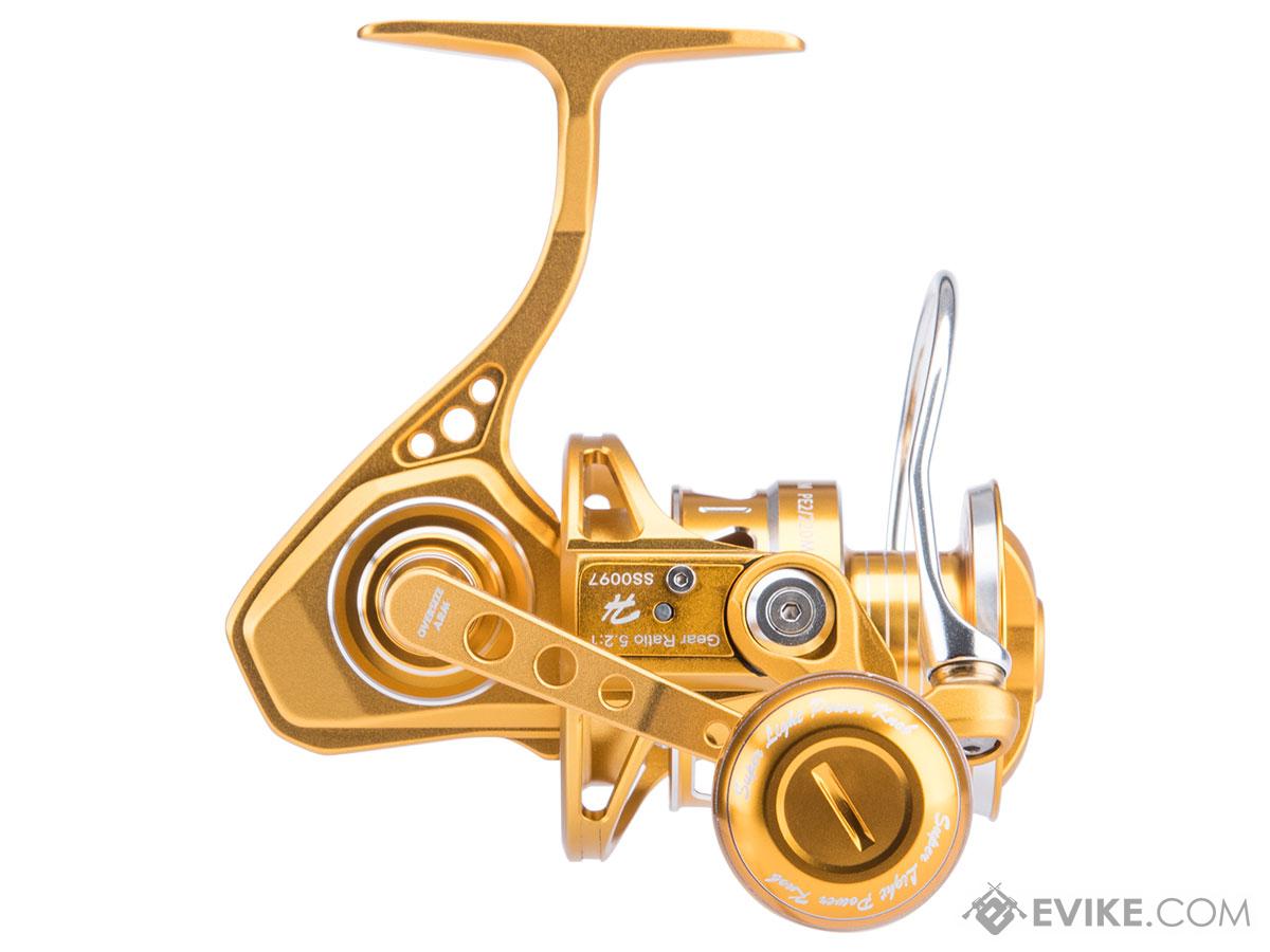 Unisex - Adult 9202325 Monster Game Fishing Reel 3000 Super Star, Gold,  Regular