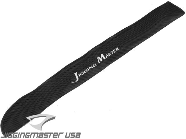 Jigging Master Rod Sock Fishing Rod Protector (Color: Black)