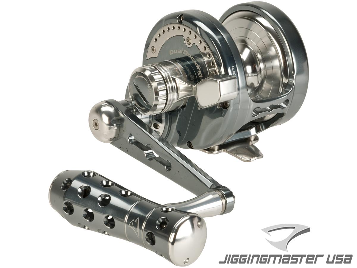 JIGGING MASTER Saltwater Righthanded Jigging Reel Power Spell PE6  Gray/Silver