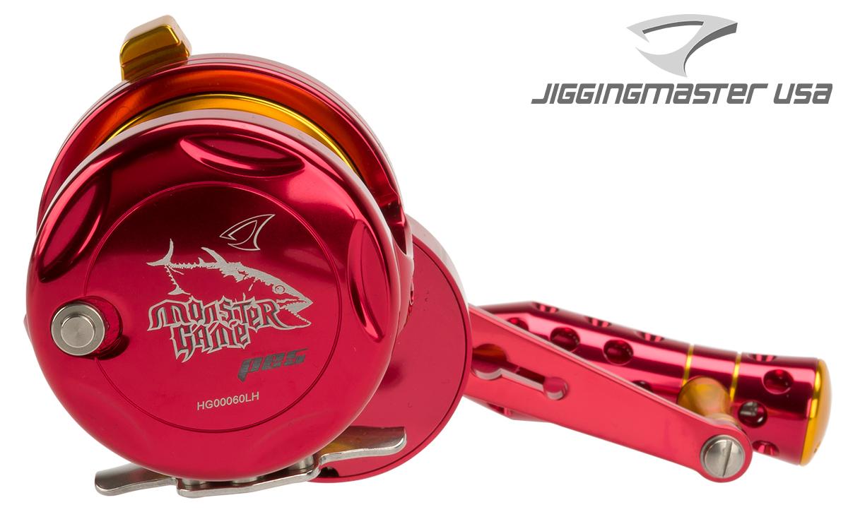 Jigging Master Monster Game High Speed Fishing Reel (Color: Red-Gold / PE5  / Left Hand), MORE, Fishing, Reels -  Airsoft Superstore