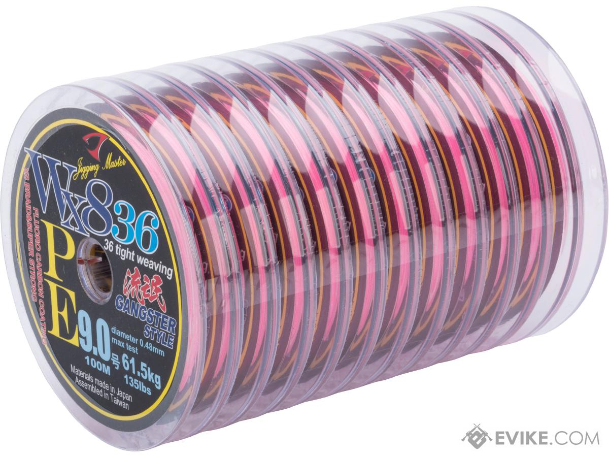 Jigging Master Gangster WX8 36 Knit Tight Weaving PE Braided Line (Size:  #9 135 lbs), MORE, Fishing, Lines -  Airsoft Superstore