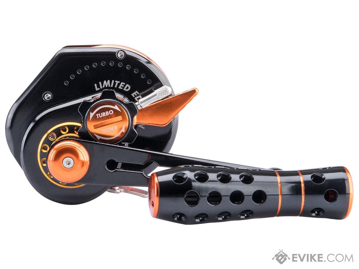 Jigging Master VIP Limited Edition Wiki Violent Slow Lever Wind Fishing  Reel w/ Automatic Line Guide (Model: 3000H / Right Hand / Black - Orange),  MORE, Fishing, Reels -  Airsoft Superstore