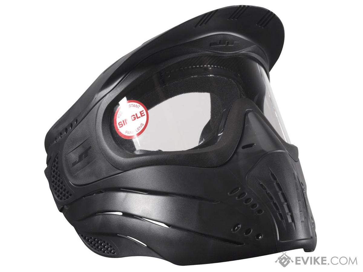 JT Premise Full Seal Airsoft/Paintball Mask (Color: Black / Thermal)