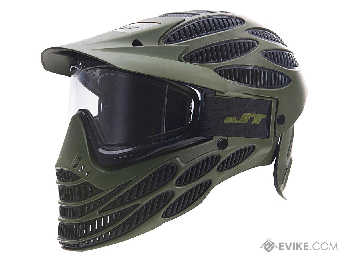 JT Spectra Flex 8 Thermal Goggle Full Coverage Mask (Color: Olive / Black)