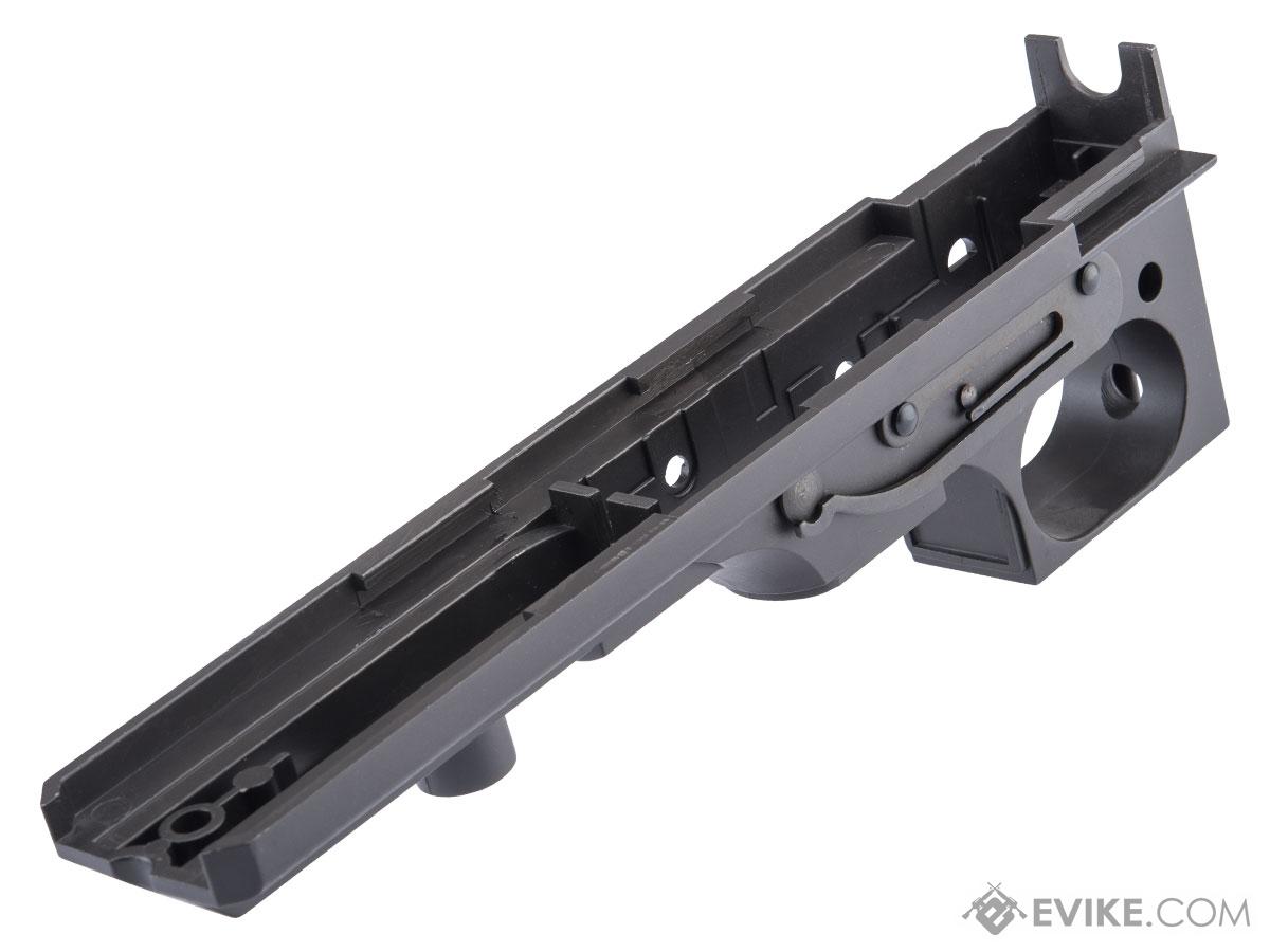 King Arms Military & Chicago Metal Lower Receiver for Thompson Series Airsoft AEG SMG (Color: Black)