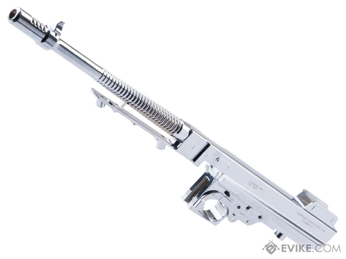 King Arms Silver Metal Conversion Kit for Thompson Series Airsoft AEG SMG (Model: M1928)