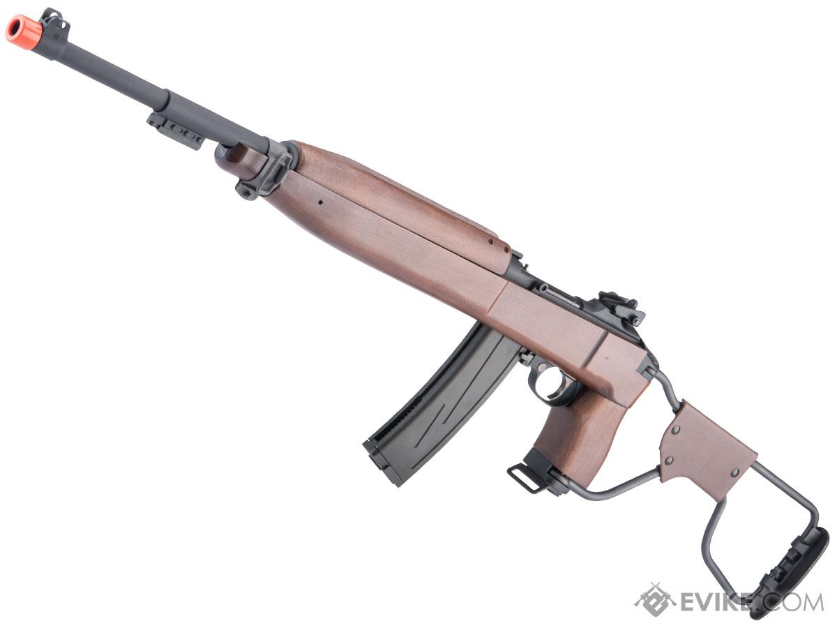 King Arms Full-Auto M2 Carbine Gas Blowback Rifle w/ Real Wood ...