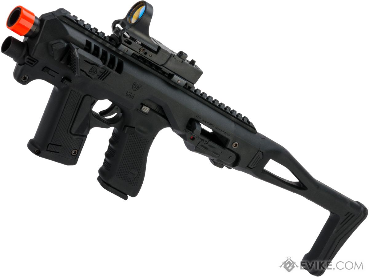CAA Airsoft Micro Roni Pistol Carbine Conversion Kit With Elite Force GLOCK Airsoft GBB