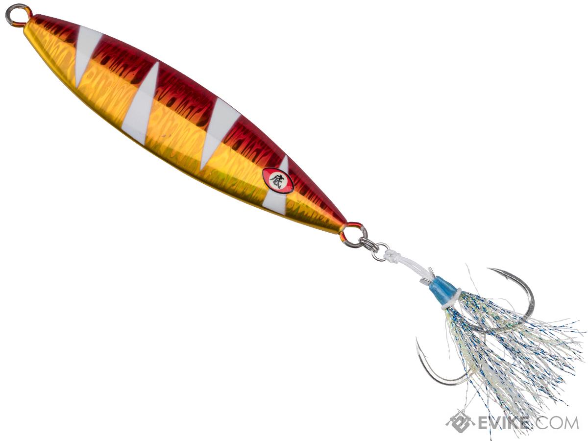 KAITEI Uzumaki Spiral Fishing Jig (Color: Red Tiger / 180g)