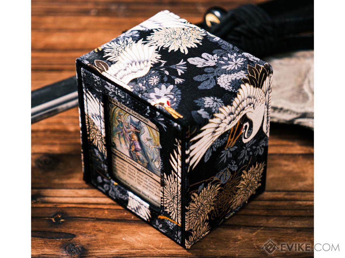 KakapopoTCG The Shogun Deckimono Playing Card Deck Box (Color: Midnight Crane)