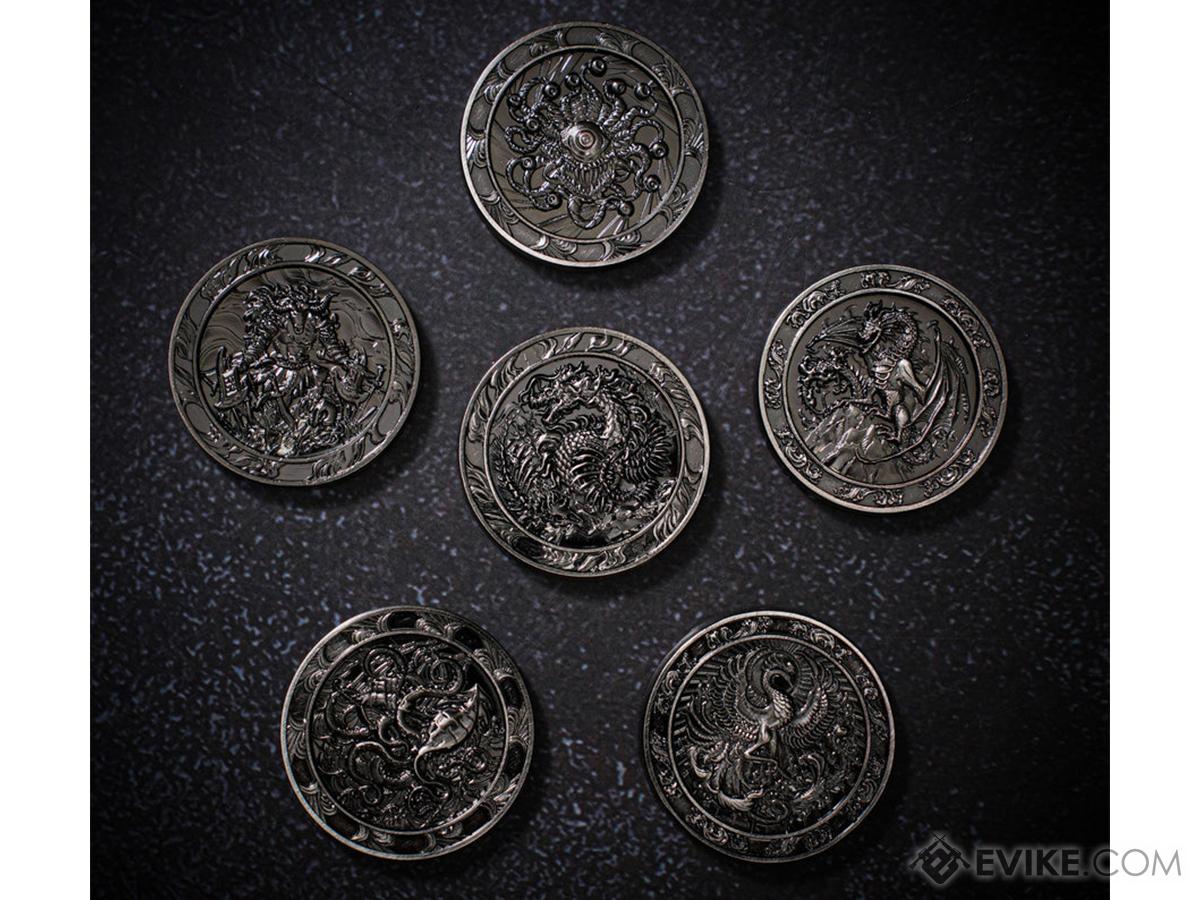 KakapopoTCG Monster Coin Set of 6 (Color: Grey)