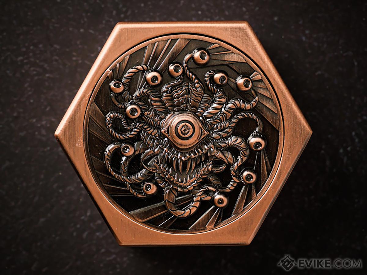 KakapopoTCG Metal Dice Box (Model: Overseer's Nest / Copper)