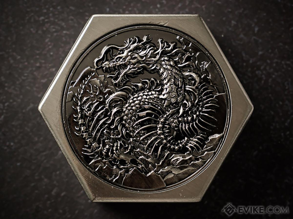 KakapopoTCG Metal Dice Box (Model: Undead Wurm's Nest / Grey)