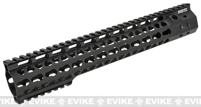 G&P MOTS Keymod Rail System for M4 / M16 Series Airsoft Rifles (Color: Black / 12.5)