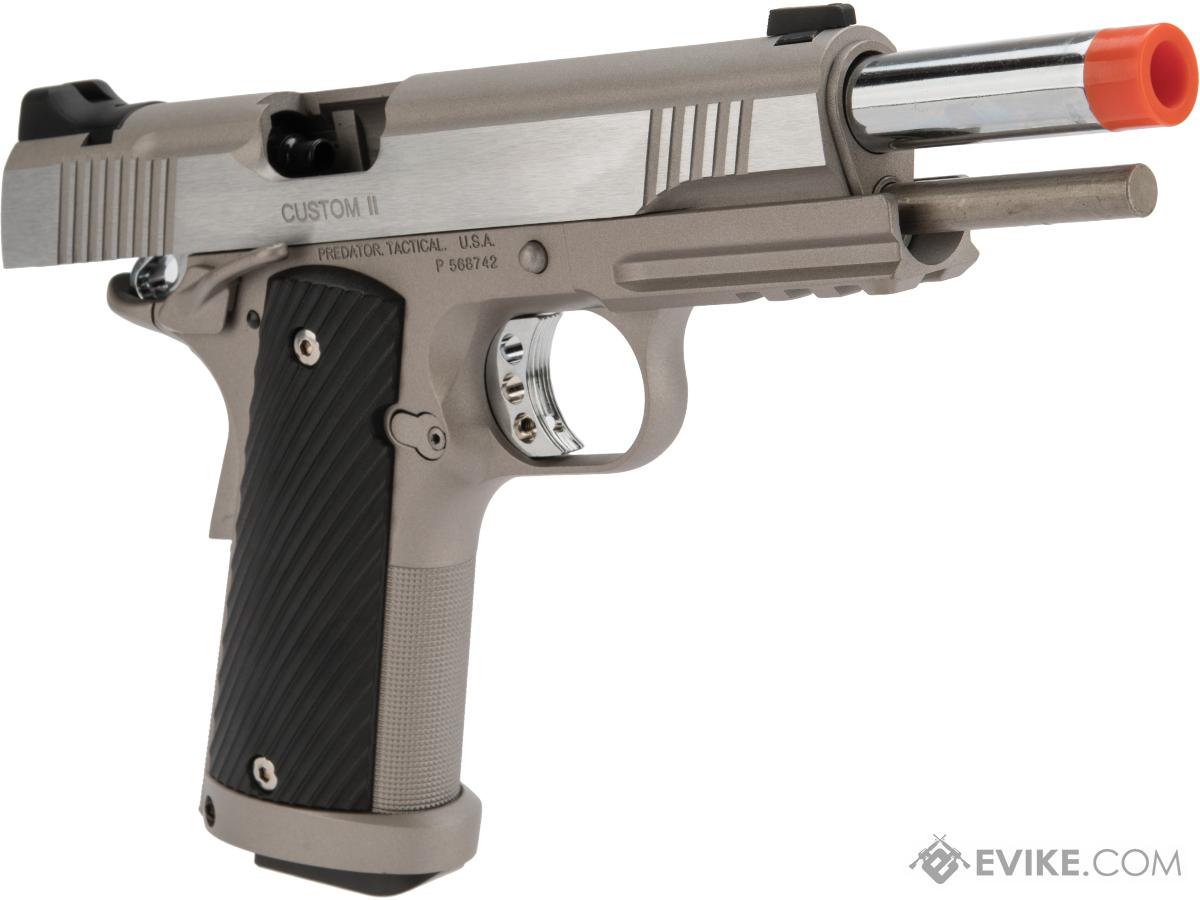 Predator Tactical Iron Shrike Gas Blowback 1911 Pistol by King Arms ...