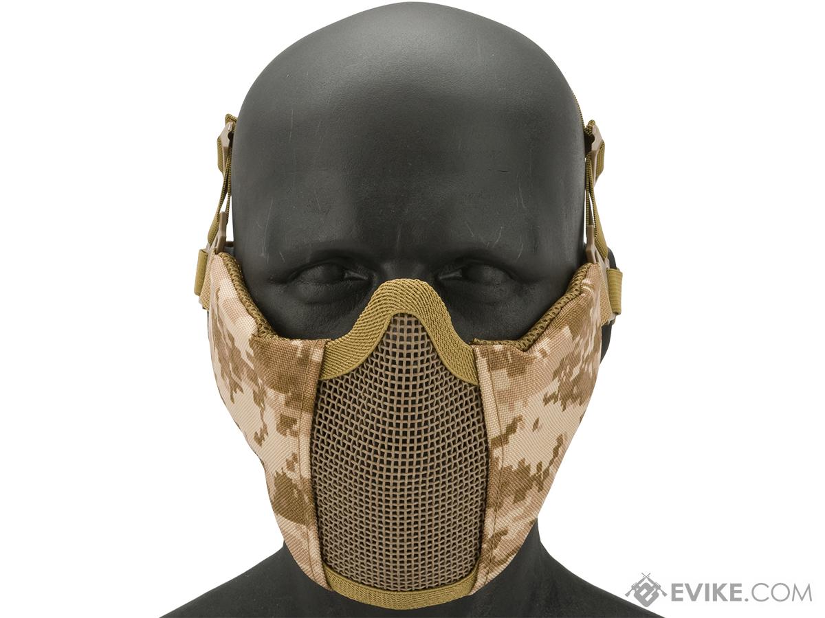Matrix Low Profile Iron Face Padded Lower Half Face Mask (Color: AOR1 ...