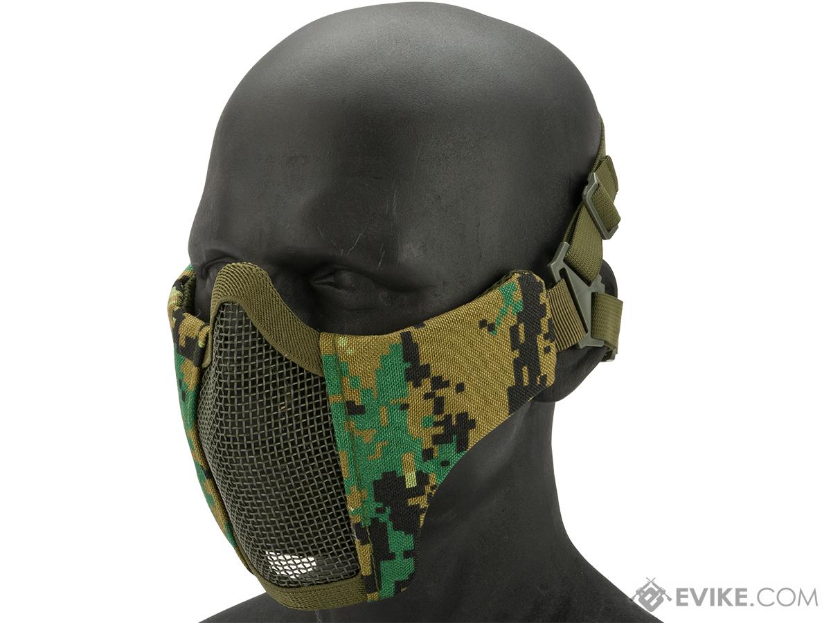 Matrix Low Profile Iron Face Padded Lower Half Face Mask (Color: AOR2 ...