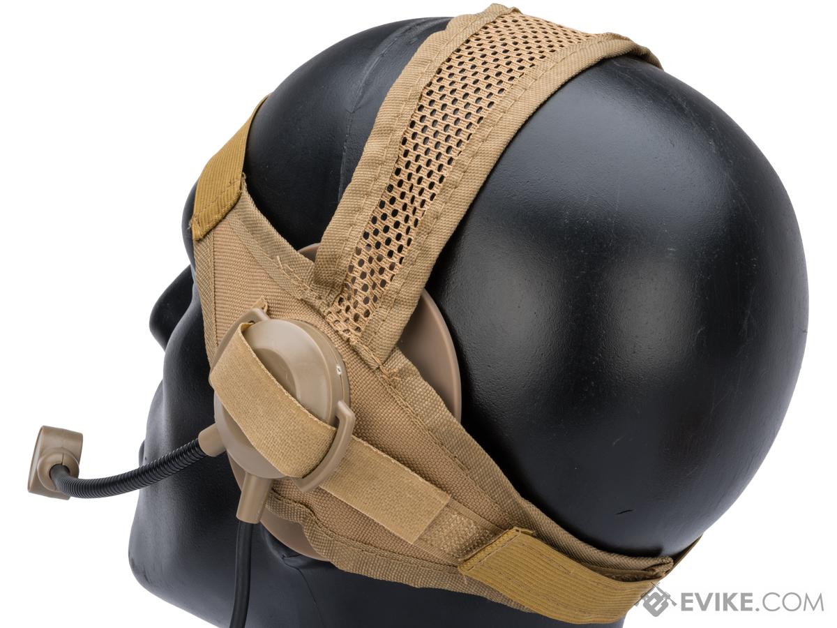 Matrix Tactical Headset w/ Headband (Color: Tan), Tactical Gear/Apparel ...