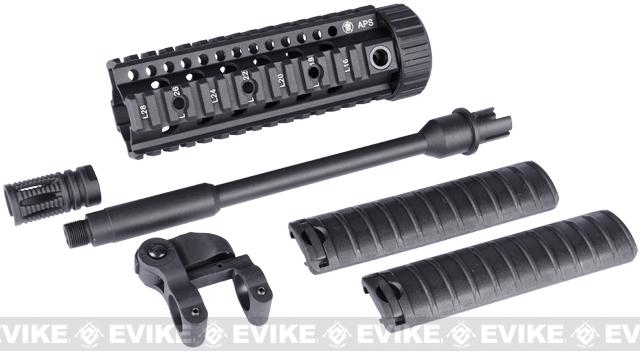 APS Lightweight Free Float S. Armatus 7 M4 CQB-R Conversion Kit for M4/M16 Series Airsoft AEG (Model: Conversion Kit)