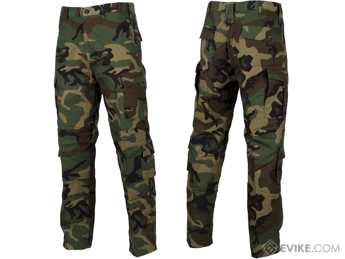 Acu Type Ripstop Bdu Pants Color Woodland Large Tactical Gearapparel Combat Uniforms 