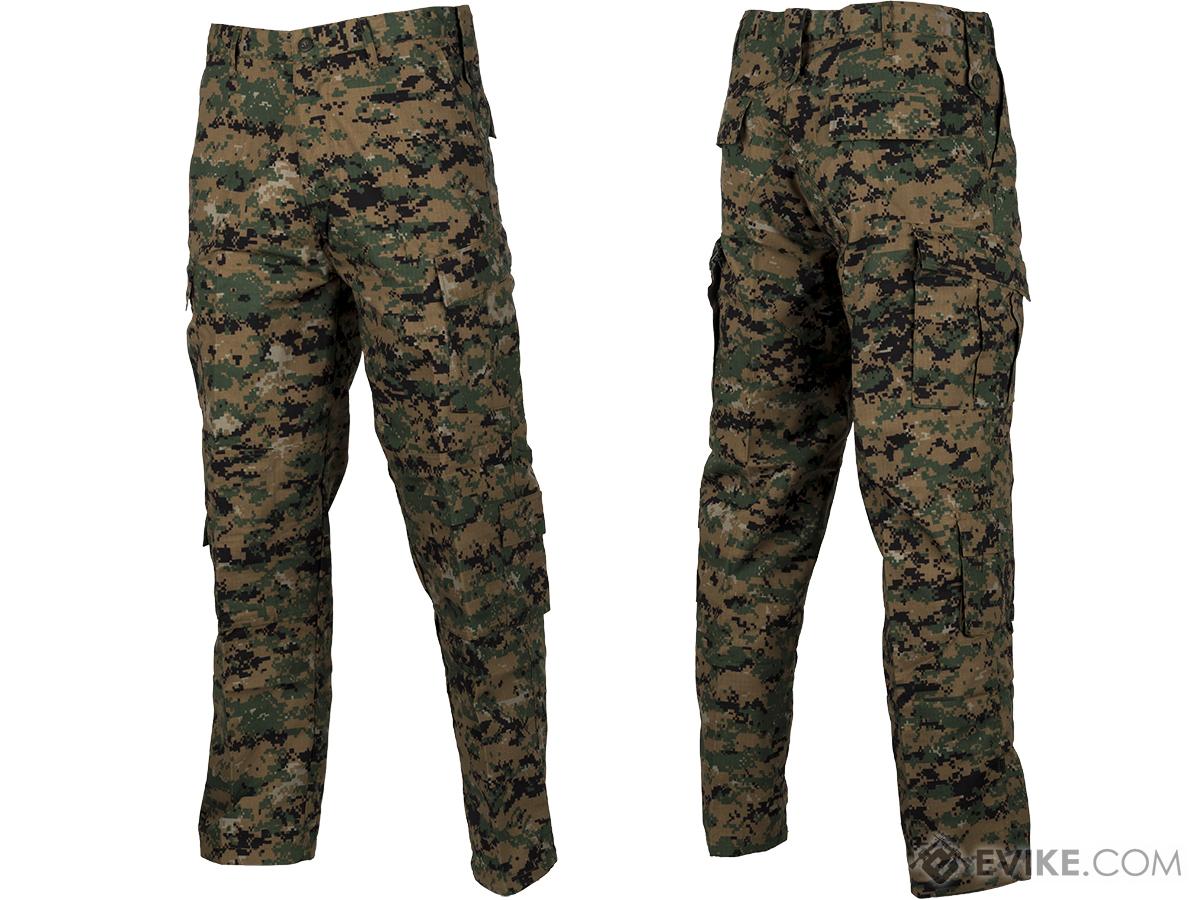 ACU Type Ripstop BDU Pants (Color: Digital Woodland / Large