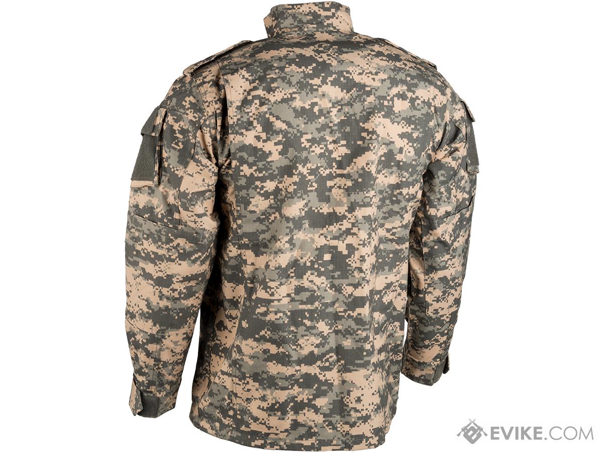 ACU Type Ripstop BDU Jacket (Color: UCP / Large), Tactical Gear/Apparel ...