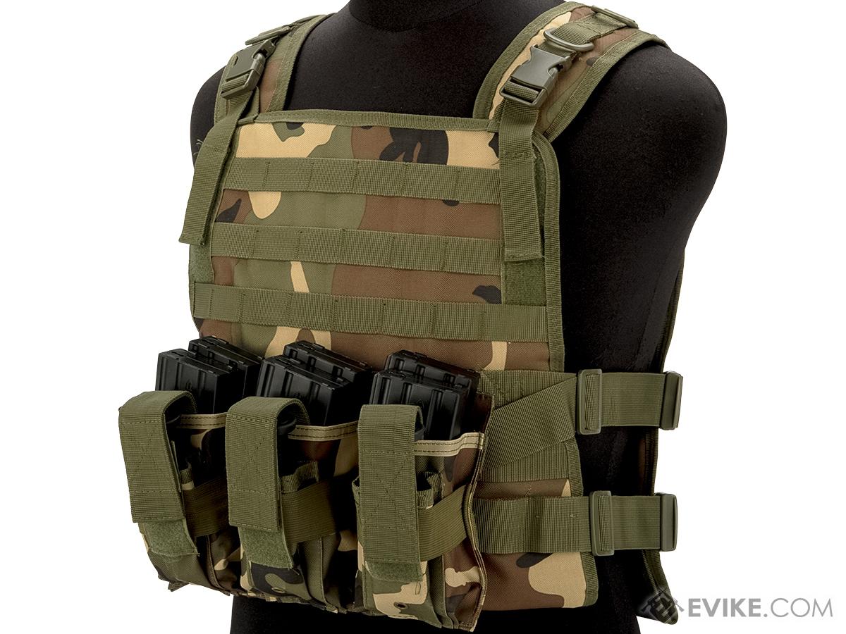 Matrix 600D MOLLE Plate Carrier Tactical Package with Hydration Carrier ...