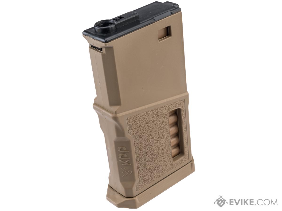 KPP Airsoft Multi-Capacity DMR Short Magazine for M4 Airsoft AEG Rifles (Color: Tan)