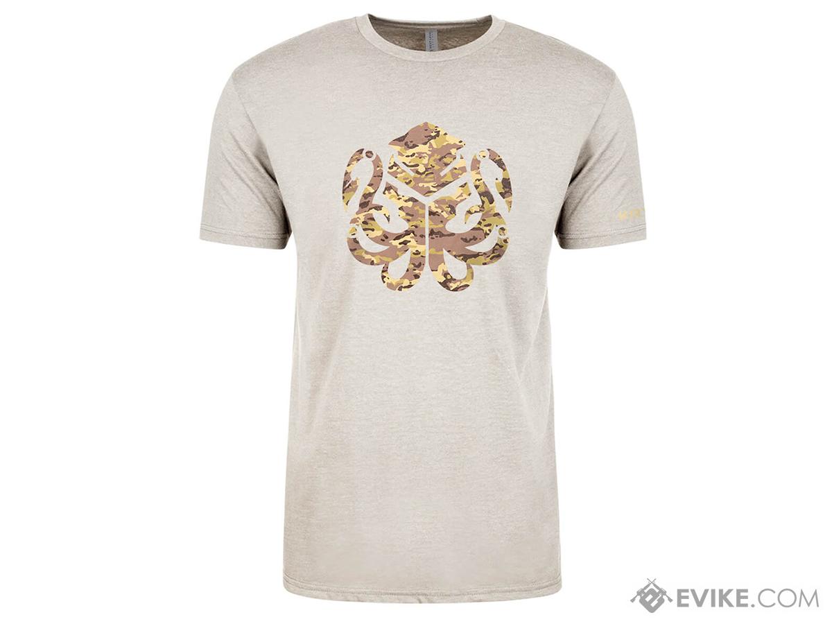 Krytac Icon Camo T-Shirt (Color: Desert Camo / Sand / Medium)