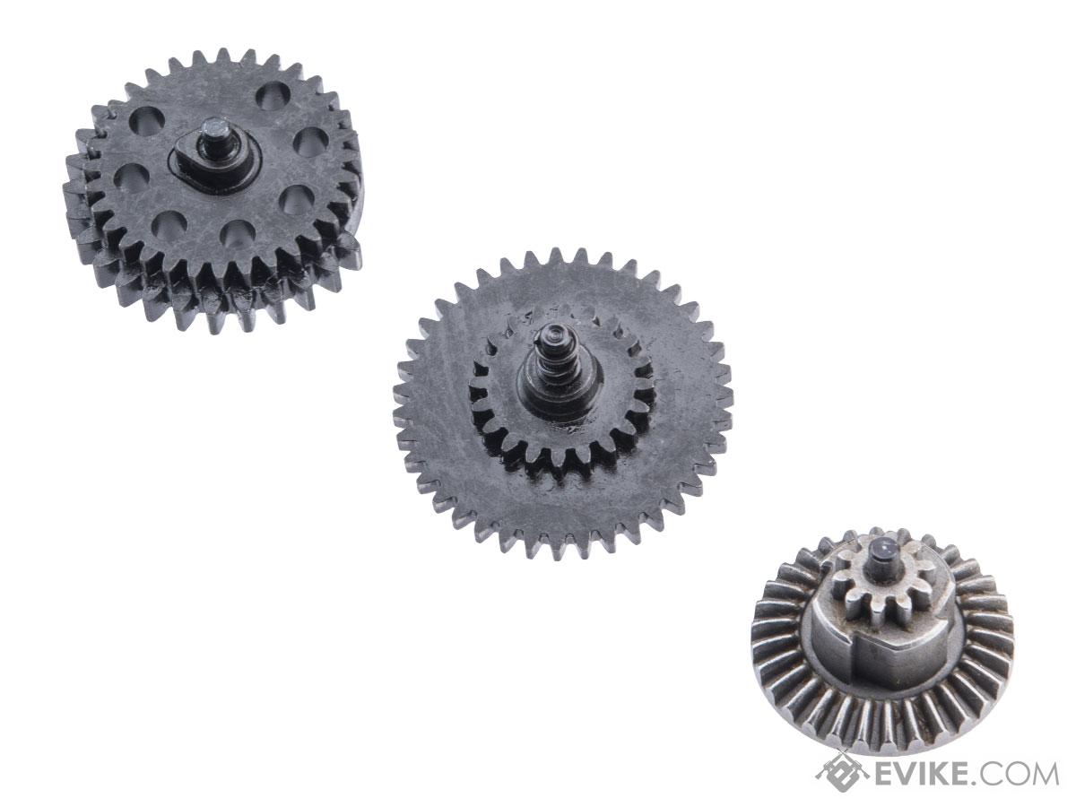 Krytac Steel Alloy Enhanced Torque Gear Set for Airsoft AEGs - 18:1 Ratio