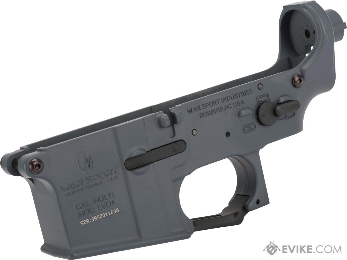 Krytac War Sport LVOA Lower Receiver Complete Assembly (Color: Combat Grey)