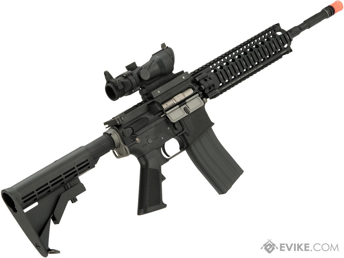 Evike.com Custom KWA LM4 Gas Blowback Rifle with Madbull Daniel Defense ...