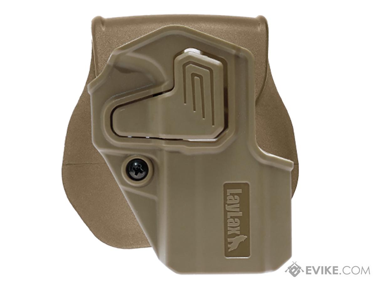 Laylax CQC Battle-Style Holster for Tokyo Marui Hi-Capa Series (Model: Right-handed / Tan)