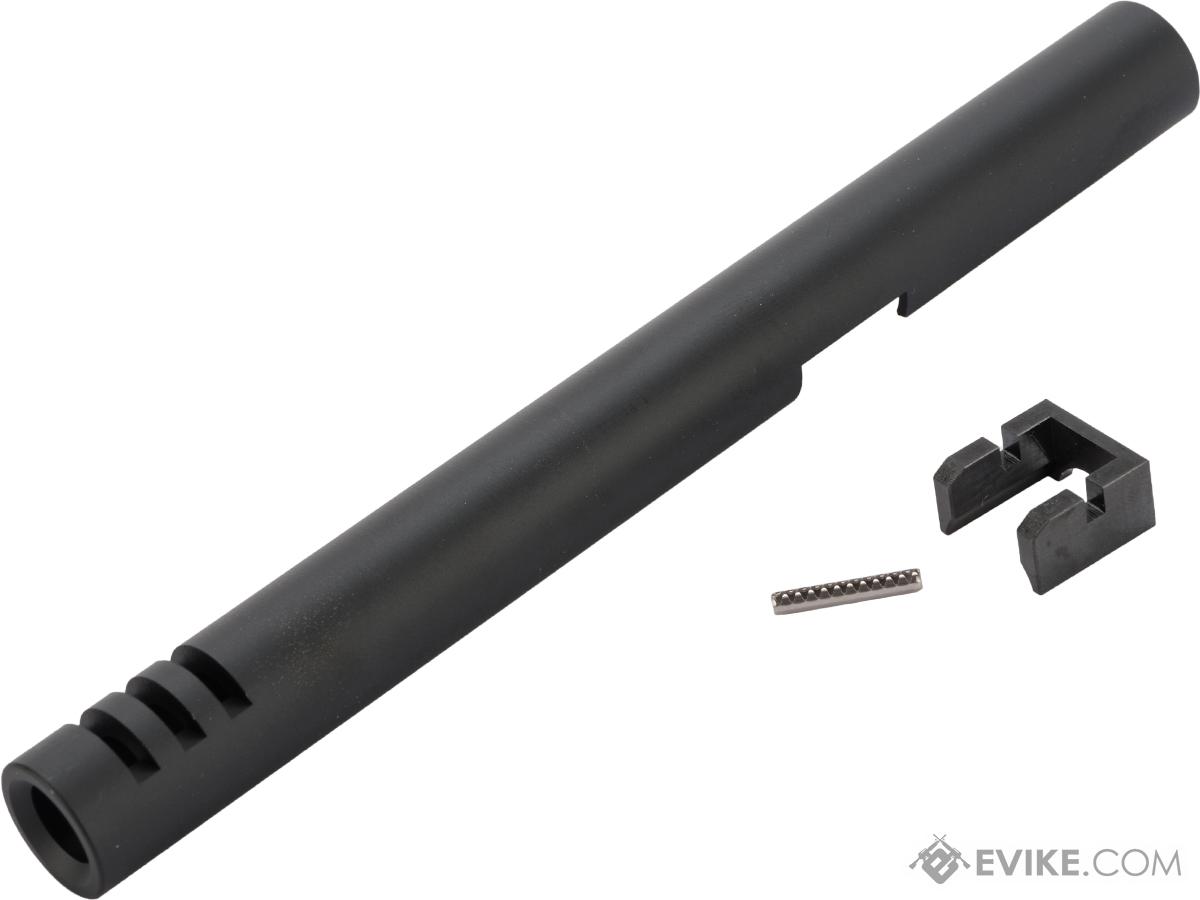 Laylax Nine Ball Compensated M92F Outer Barrel for Tokyo Marui GBB Pistols (Color: Black)