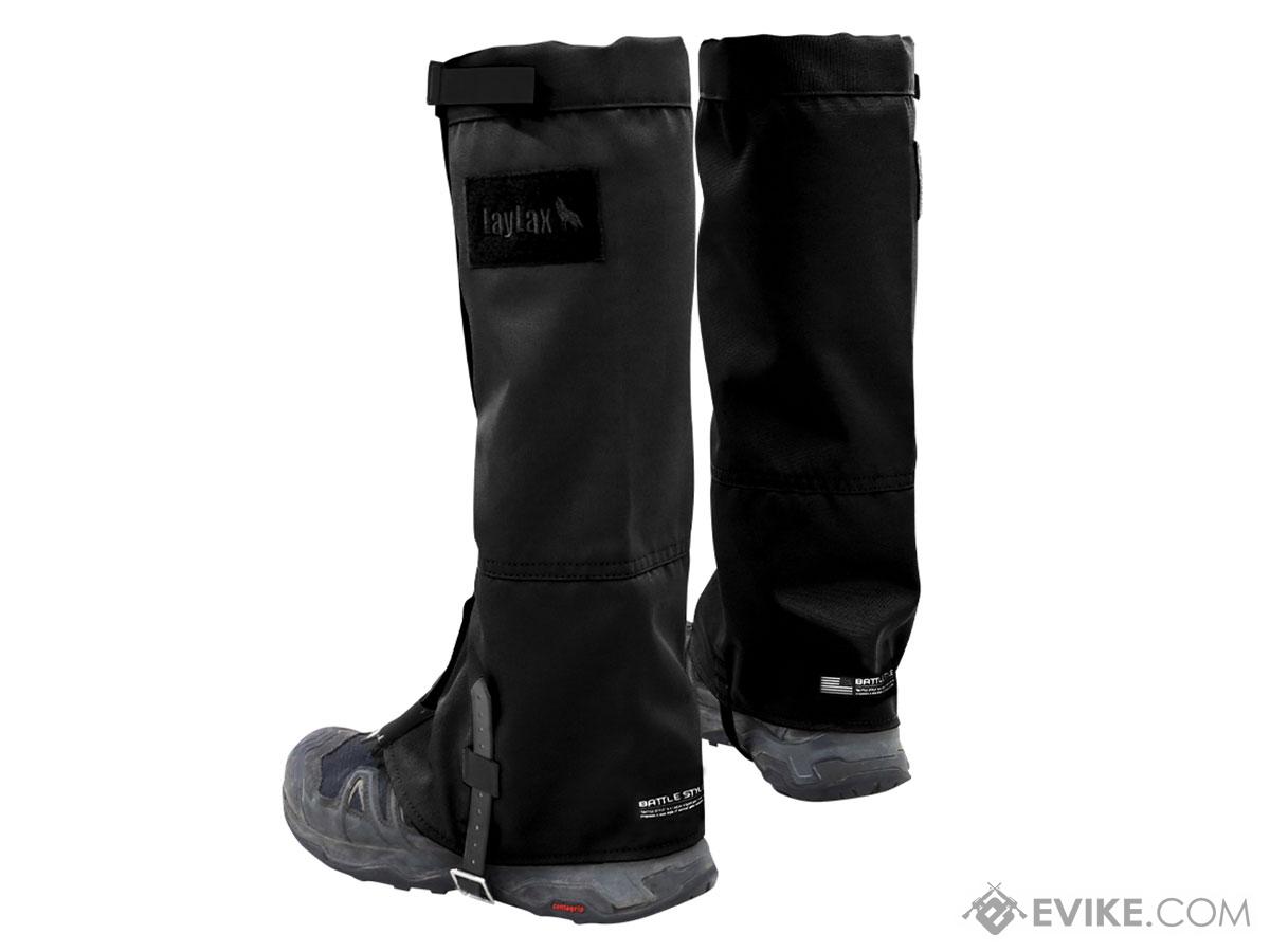 Laylax Battle Style Recon Gaiters (Color: Black / Small - Medium ...