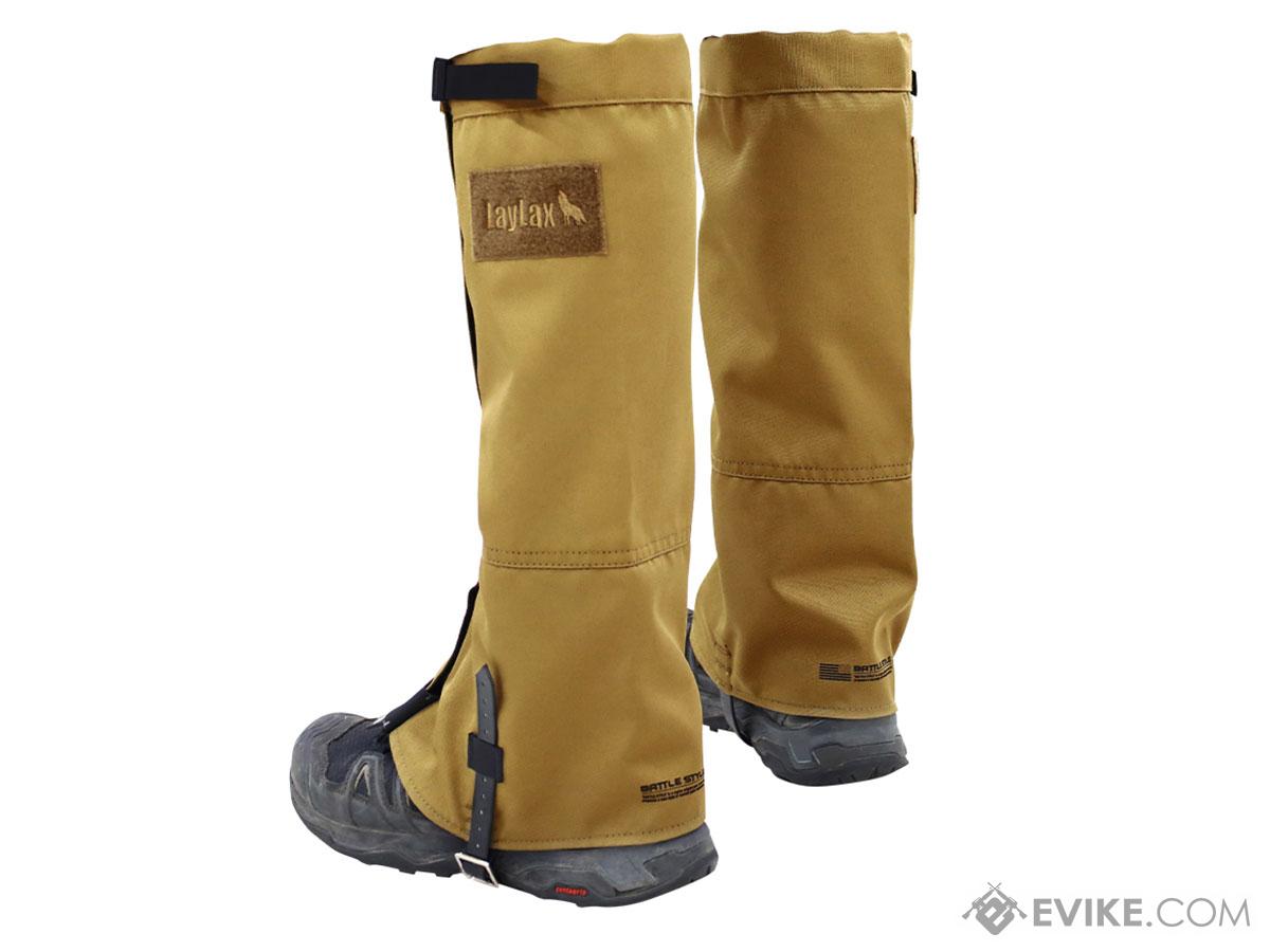 Laylax Battle Style Recon Gaiters (Color: Tan / Small - Medium ...