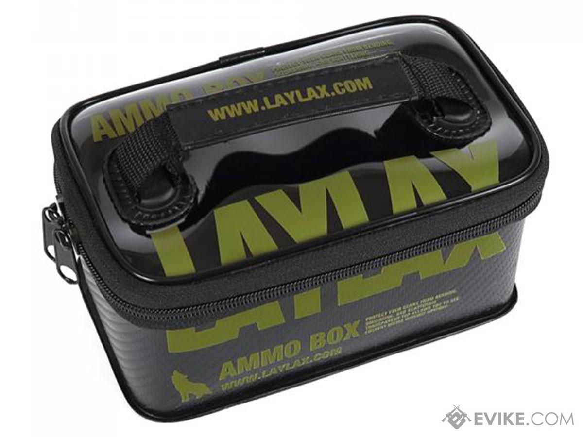 Laylax Satellite Ammo Box & Storage Case (Size: Small / Olive Drab)